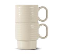 Sagaform Tazas de café Coffee & More. 2-pack Beige
