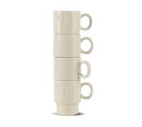 Sagaform Tazas espresso Coffee & More. 4-pack Beige