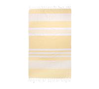 Sagaform Toalla de playa Ella Hamam 145x250 cm Amarillo