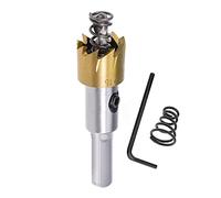 SagaSave 16 mm abridor de agujeros de alta velocidad brocas cortador de agujeros de metal, sierra de agujero de larga vida con llave Allen para metal madera acero inoxidable aluminio 1 unids
