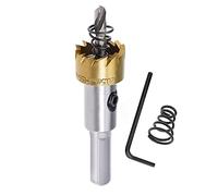 SagaSave 20.5 mm abridor de agujeros de alta velocidad brocas cortador de agujeros de metal, sierra de agujero de larga vida con llave Allen para metal madera acero inoxidable aluminio 1 unids