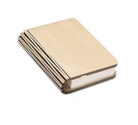 SagaSave Luz de libro de madera plegable, luz nocturna portátil, lámpara de libro recargable por USB, luz de escritorio para mamá, mujeres, niños y niñas