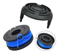 SageFurned Bobina de repuesto de 10 pies para Harbor para Freight Bauer 19115C-B 20 V, línea de nailon de .065 pulgadas con cubierta, compatible con Greenworks