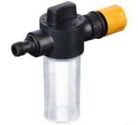 SageFurned Boquilla de espuma de alta presión para lavado de coches, manguera de jardín de acoplamiento rápido, accesorio ajustable para detergente y agua, robusto(A)