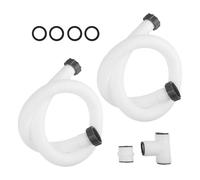 SageFurned Kit adaptador de manguera de bomba de filtro de piscina para Intex &, paquete de 2 mangueras de 1.5 pulgadas con divisor en T y conector, para piezas de repuesto para bombas sobre el suelo