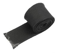 SageFurned Manguera de protección térmica de fibra de vidrio, color negro, repuesto para Webasto, resistente a temperaturas de hasta 500 °C, aislamiento ignífugo para industria, 2000 mm (2000 mm/35 mm