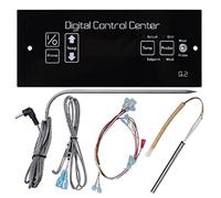 SageFurned Placa de control de termostato digital Louisiana Grills Pellet, controlador de temperatura con arnés y sonda de alimentos, modelo 16006-para F