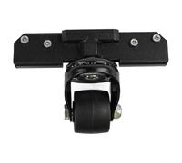 SageFurned Rueda delantera giratoria para carro, ruedas giratorias de acero resistente con movimiento de 360°, accesorios para caja de herramientas, instalación rápida,
