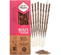 Sagrada Madre, Incienso Artesanal, Incienso De Olíbano Y Rosas, Ideal para Meditación y Mindfulness, 9 Varillas