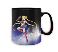 ABYstyle Taza Sailor Moon Sailor & Chibi – Efecto térmico, cerámica multicolor – Sin clasificar