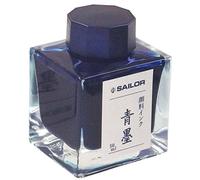 Sailor Seiboku Frasco de tinta 50ml negro azulado tinta pigmentada