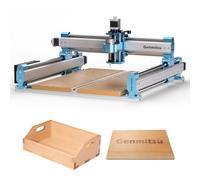 SainSmart Genmitsu 4040 PRO Fresadora CNC, soporta 4 ejes y módulo WiFi, accionamiento de tornillo mejorado para carpintería, corte de metal y acrílico, fresado, control GRBL