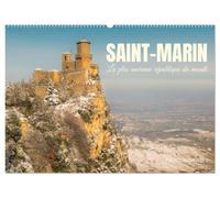 Saint-Marin La plus ancienne république du monde (Calendrier mural 2027 DIN A2 vertical), CALVENDO calendrier mensuel: Vues de l'image la plus emblématique de ce pays, le mont Titano