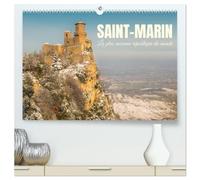 Saint-Marin La plus ancienne république du monde (Calendrier mural haut de gamme 2027 DIN A2 vertical), CALVENDO calendrier mensuel: Vues de l'image la plus emblématique de ce pays, le mont Titano