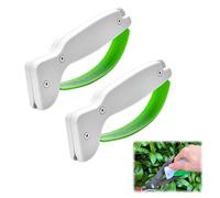 Saituo Home 2 Piezas Afilador de Cuchillos Profesional, Knife Sharpener | Diseño Ergonómico, Fácil de Usar, Afilador de Cuchillos de Bolsillo Portátil para Cuchillos de Cocina y Exteriores