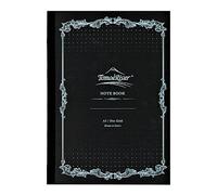SAKAEテクニカルペーパー Tomoe River FP (52 g/m2) Cuaderno de SANZEN, 14.9 cm x 21.0 cm, 160 páginas (80 hojas), cubierta suave, 5 mm punteado, blanco (SR-A5NB-DW)