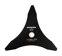 SAKAWA Disco Desbrozadora 3 Puntas 255 Mm de Acero para Desbrozadoras de 3 Mm de Espesor