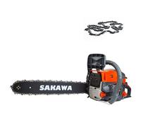 SAKAWA Motosierra Gasolina 58cc 18" + Cadenas