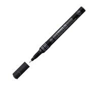 SAKURA Pen-Touch Rotulador Negro Extrafino - Escribe sobre Plástico Madera Vidrio & porcelana Metal - Tinta Pigmentada Permanente - Línea de 0,7 mm - Ideal para Marcaje Industrial