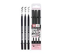 Sakura Pigma Brush Pen Negro Set 3 Pincel .FB. MB. BB .Brush pen. Made in Japan