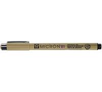 Sakura pigma micron 01 fineliner - 0,25 mm negro - archival waterproof