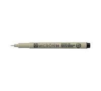 SAKURA Pigma Micron 04 Fineliner Pen - 0,40 mm Tinta de archivo resistente al agua - Negro