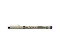 SAKURA Pigma Micron 05-0.45 mm Fineliner - Púrpura - Tinta resistente al agua de calidad de archivo - Rotulador profesional para dibujo artístico y técnico