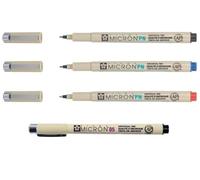 SAKURA Pigma Micron Pn.Set de 3 lápices Pigma Micron Everyday Pens +1 negro