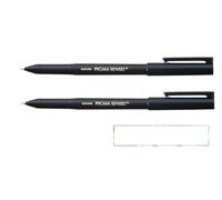 SAKURA PIGMA Sensei 03 Pen Negro, 0,30 mm Negro Ultra Fina 2 PCS y 1 tarjeta