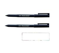 SAKURA PIGMA Sensei 06 Pen Negro, 0,60 mm Negro 2 PCS y 1 tarjeta
