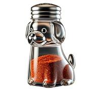 Salero y pimentero - utensilio de cocina con forma de animal, dispensador de condimentos con tapa de acero inoxidable, bonito juego de recipientes de cocina para barbacoa, hornear, ensalada