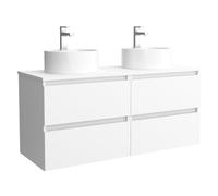 Mueble de Baño 4 Cajones Salgar Bequia Blanco Mate