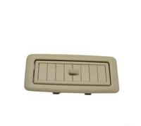 Salida de aire acondicionado beige, salida de CA compatible con Toyota Land para cruiser 200 LC200 2012-2015, cubierta de rejilla de ventilación de aire del salpicadero (izquierda)
