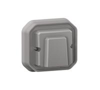 salida de cable - con invernadero - gris - empotrado - legrand plexo 069848l