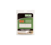 SALKI Barras de Cola Termofusible Uso universal - Silicona Caliente de 25 Unidades, 12mm Diámetro, 195mm largo de color Translucida