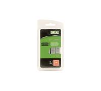 SALKI - Grapas nº 80 - Blister de 1000 Unidades, Grapas de Alambre nº 80 con 12mm de Ancho, Compatibles con Pistolas de Grapado Neumático, Ideales para Tapicería