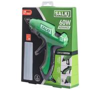 SALKI Pistola de Encolar 60w Advance con Comfort System para Facilitar el Uso. Perfecta para Manualidades y Pequeñas Reparaciones. Compatible con Barras de Cola Termofusible de 11,5mm. Potencia 60W, 2