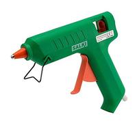 SALKI Pistola de Encolar 80W - Aplicador de Silicona Caliente con Soporte, para Uso Doméstico y Profesional, Compatible con Barras Termofusibles de 11,5 mm de Diámetro
