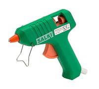 SALKI Pistola de Encolar Mini 25W - Aplicador de Silicona Caliente con Soporte, Compatible con Barras Termofusibles de 7,5 mm de Diámetro, 240V