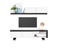 Salón axis up 180 blanco - ceniza 180 x 49 x 40 cm