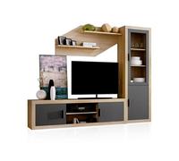Salón nuka v4 cambria - grafito 240 x 193,2 x 41,4 cm