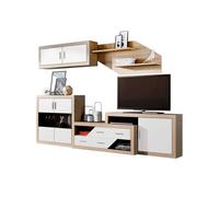 Salón nuka v9 cambria - blanco 300 x 156 x 41,4 cm