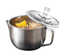 Salsa separadora de Grasa - Utensilio de Cocina de Acero Inoxidable | Separador de y colador de Salsa | Escurrir sopas, caldos, aderezos | Higiénico, Duradero, práctico y Apto para lavavajillas