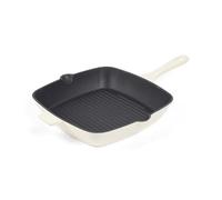 Salter Chester Sartén grill de hierro fundido 26 cm, sin PFAS, crema