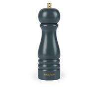 Salter BW120291GEU7 Molinillo de sal y pimienta de Olea - Molino de condimento de madera, molinillo ajustable, mecanismo de cerámica, molienda manual para cristales de sal y granos de pimienta, verde