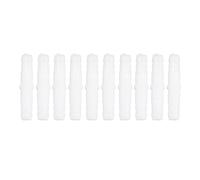 Saluaqui 14mm Barb Recto 10 Piezas de Plástico Manguera de Conexión de Púas Recta Igual Empalmador de Púas Adaptador de Junta 14 14 Mm Material PE para Bomba Tubo de Silicona Uso en Laboratorio (6-6