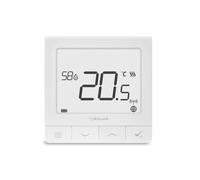 SALUS SQ610RF Controlador de temperatura con sensor de humedad, alimentado por batería