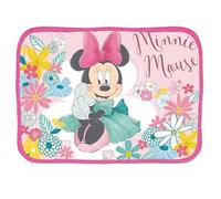 Salvamantel Individual Suave y Plegable para Mesa, Salvamanteles Impermeable 30 x 40 cm, Minnie Mouse