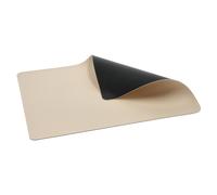 Salvamanteles 46 x 33 cm, doble cara, juego de 4 piezas, negro / crema, PVC, Bitz