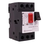 Salvamotor térmico 3P tripolar para protección del motor, ajustable 9-14 A 5,5 kW, interruptor térmico motor 2,5 módulos DIN, 690 V CA para monofásico y trifásico